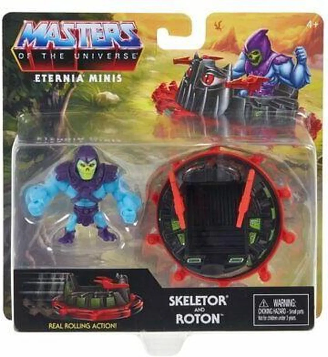 Mattel Masters of the Universe Eternia Minis Skeletor & Roton