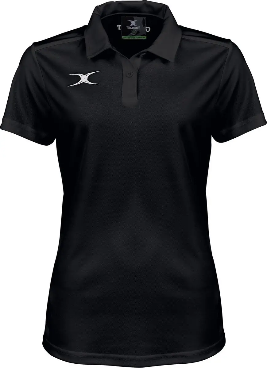 Gilbert Photon II Polo Wmn Zwart