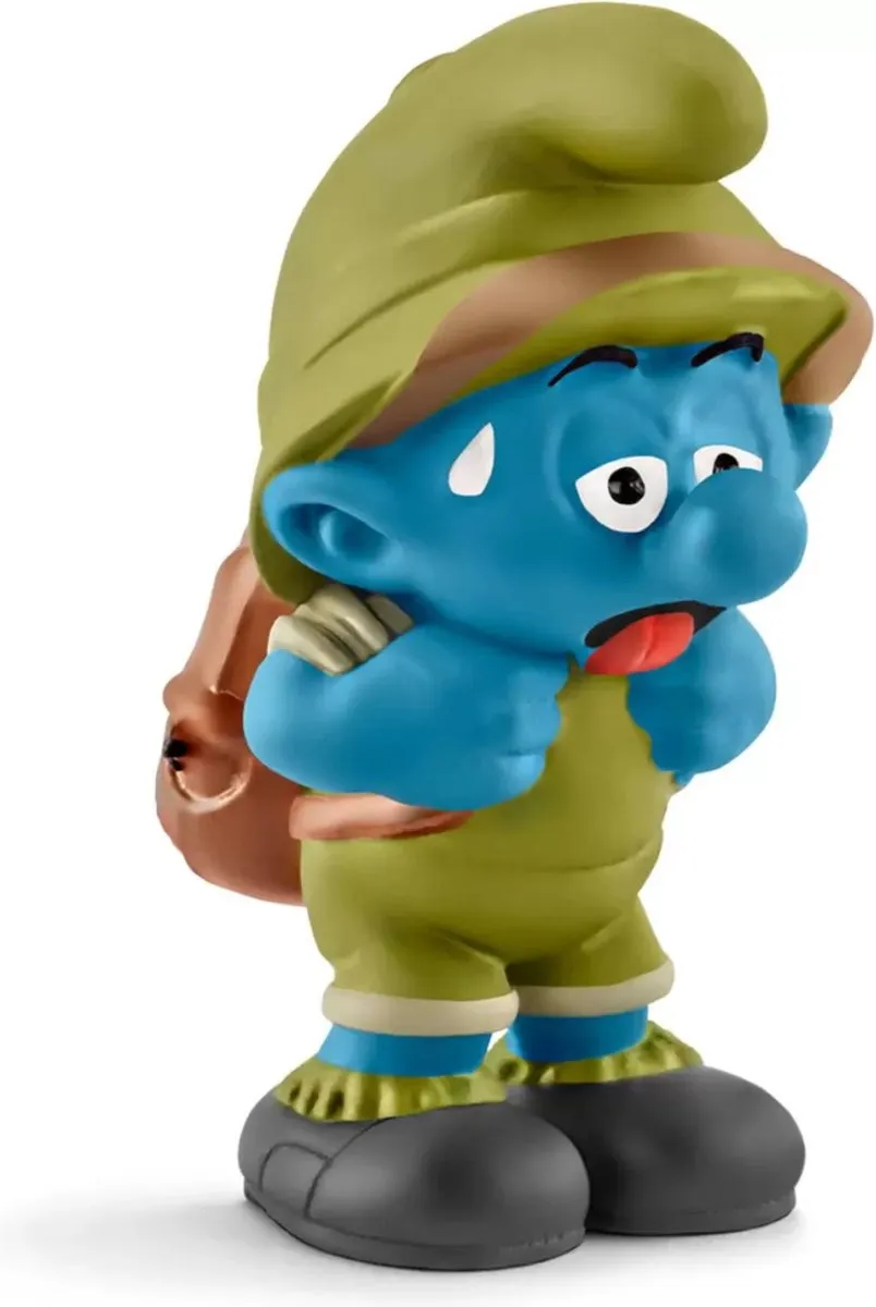 Schleich Jungle Smurf Moe 20779 - Bruin