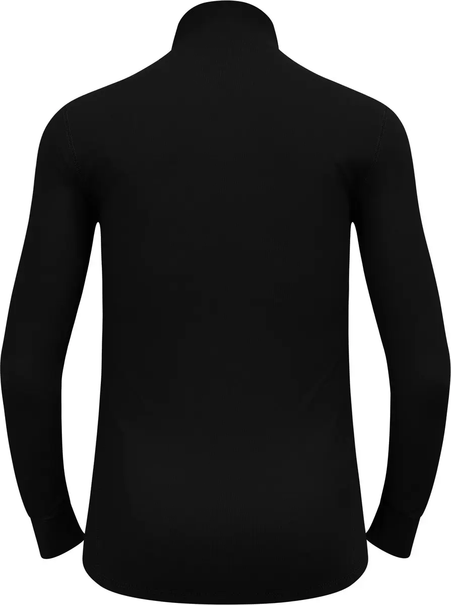 ODLO Active Warm Col 1/2 Zip Thermoshirt Heren - S - Zwart
