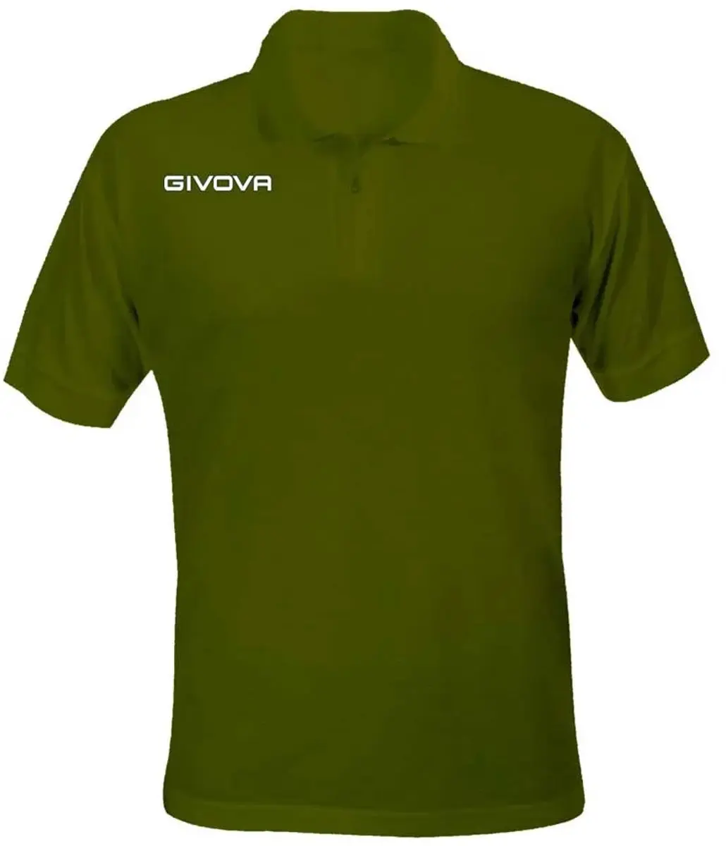 Givova Polo Cotone Piquet Zomergroen - M - afbeelding 2 van 6
