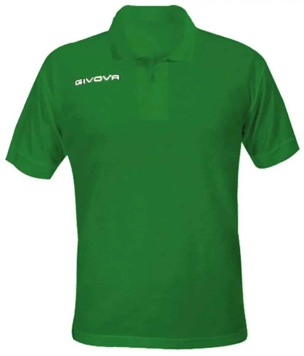 Givova Polo Cotone Piquet Zomergroen - M - afbeelding 4 van 6