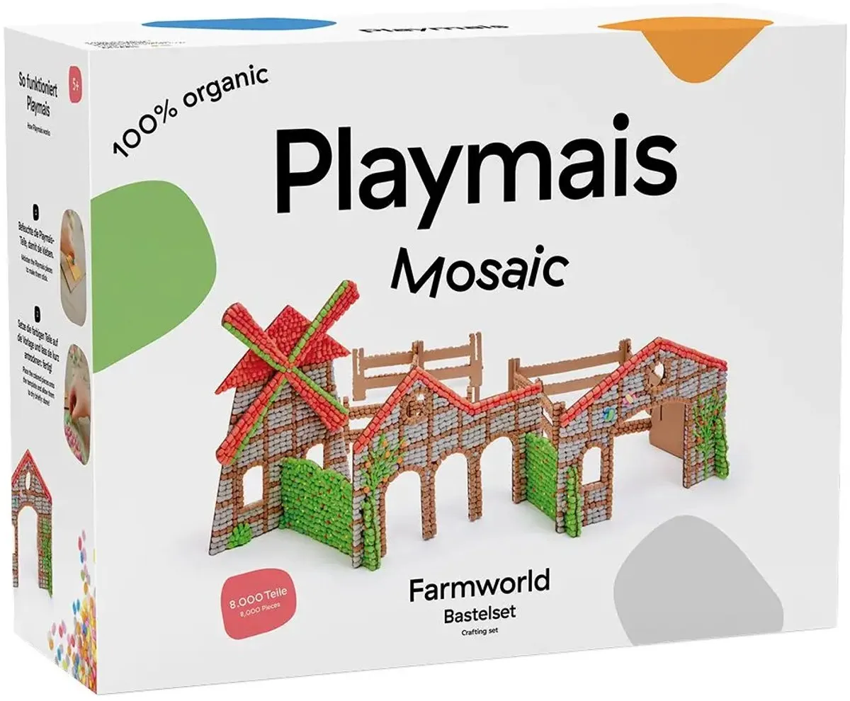 PlayMais Boerderijset - 8000 Stukjes - Multikleur