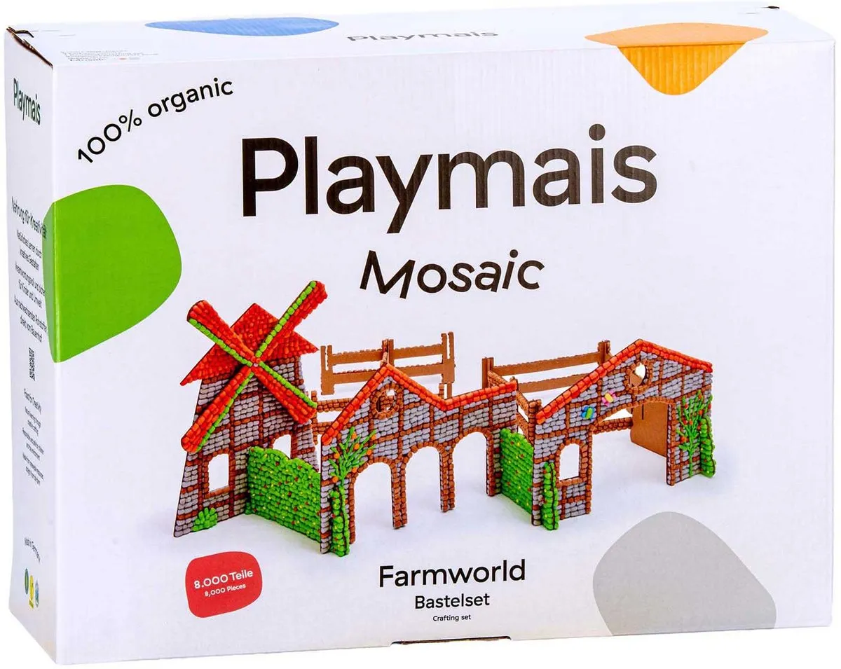 PlayMais Boerderijset - 8000 Stukjes - Multikleur
