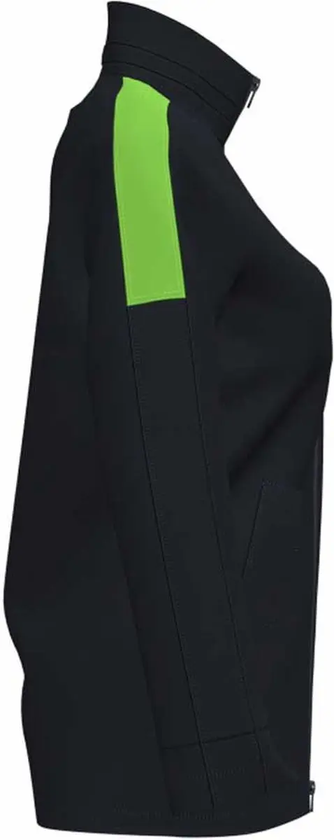 Joma Trivor Jas - 12-14 jaar - Zwart/Green Fluor