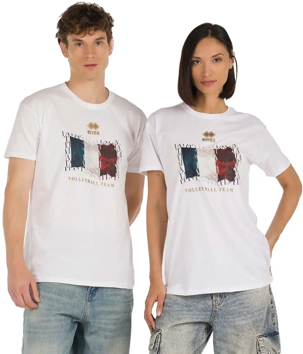 Errea T-Shirt Nat. Italië Volley Ita Er 05 Mc Ad