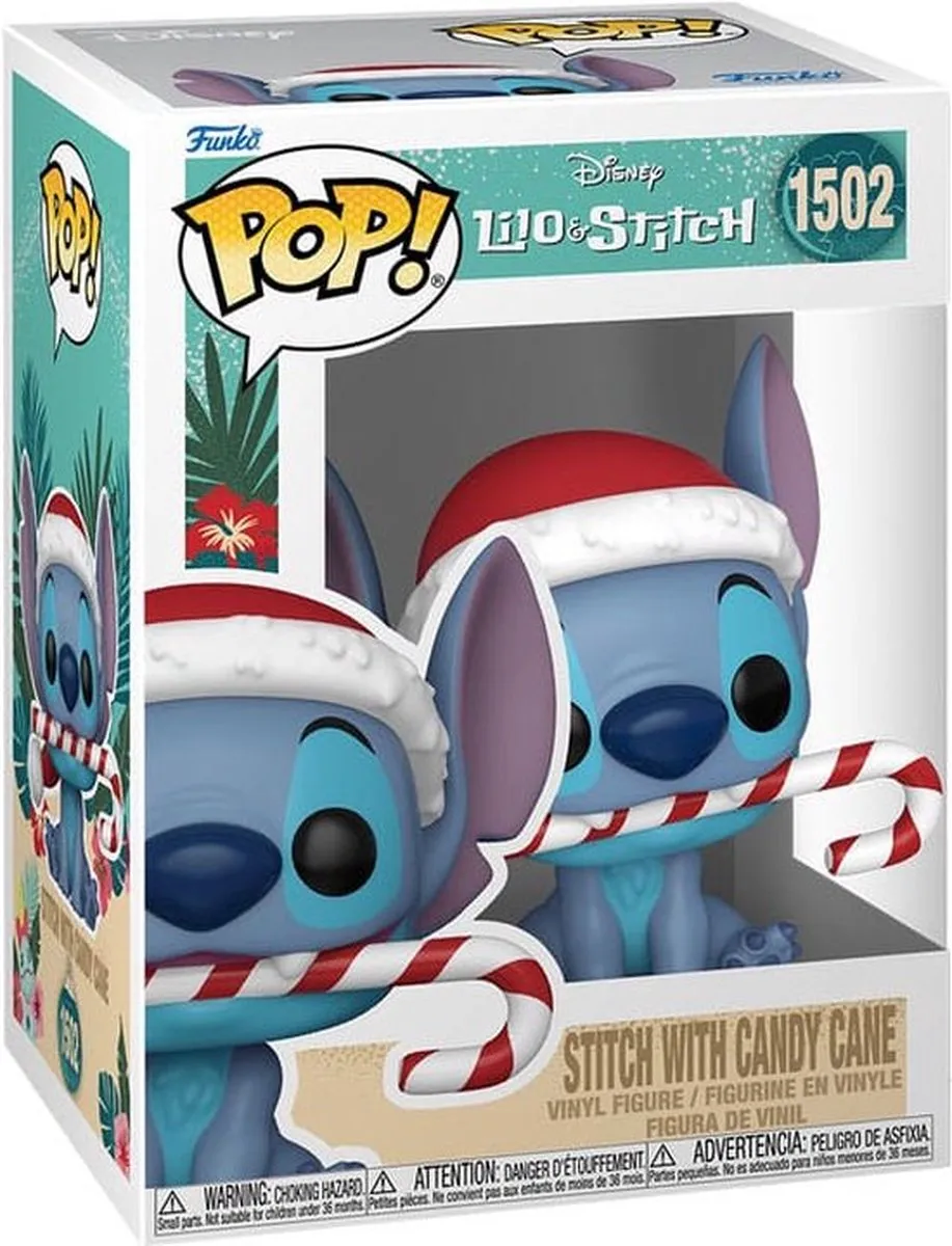Funko Lilo & Stitch Stitch with Lights Holiday Pop! - Multicolor - afbeelding 6 van 6