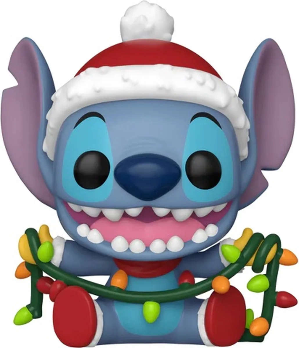 Funko Lilo & Stitch Stitch with Lights Holiday Pop!