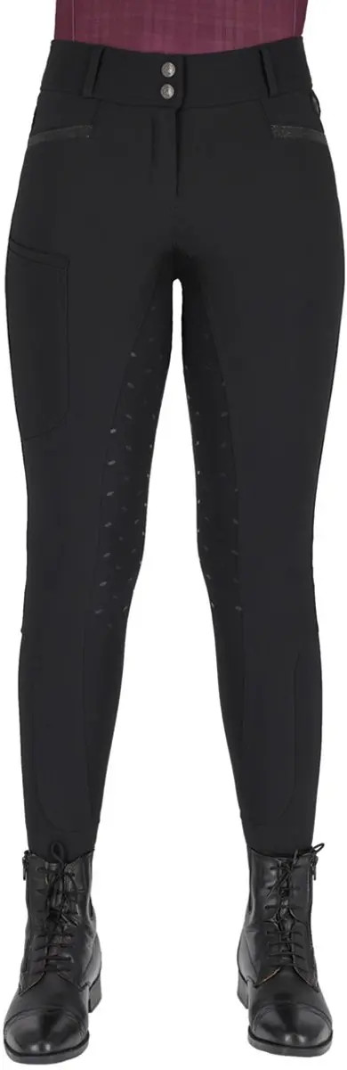 Qhp Rijbroek Zahra Full-grip Zwart