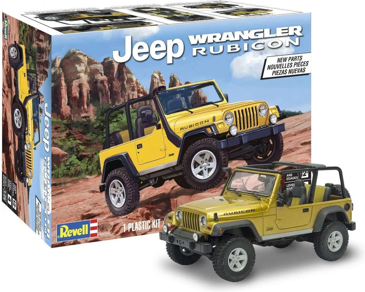 Revell 14501 Jeep Wrangler Rubicon Modelbouwpakket