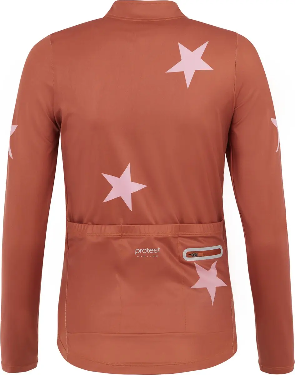 Protest Prtarly Fietsjas Dames M - Uluru Rust - Reflecterend