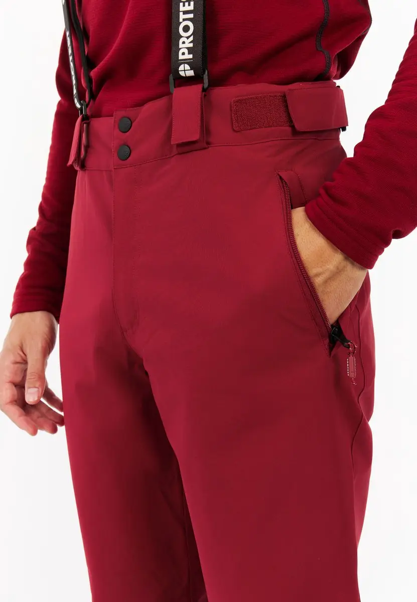 Protest PRTChester Skibroek Heren - M - Velvet Red