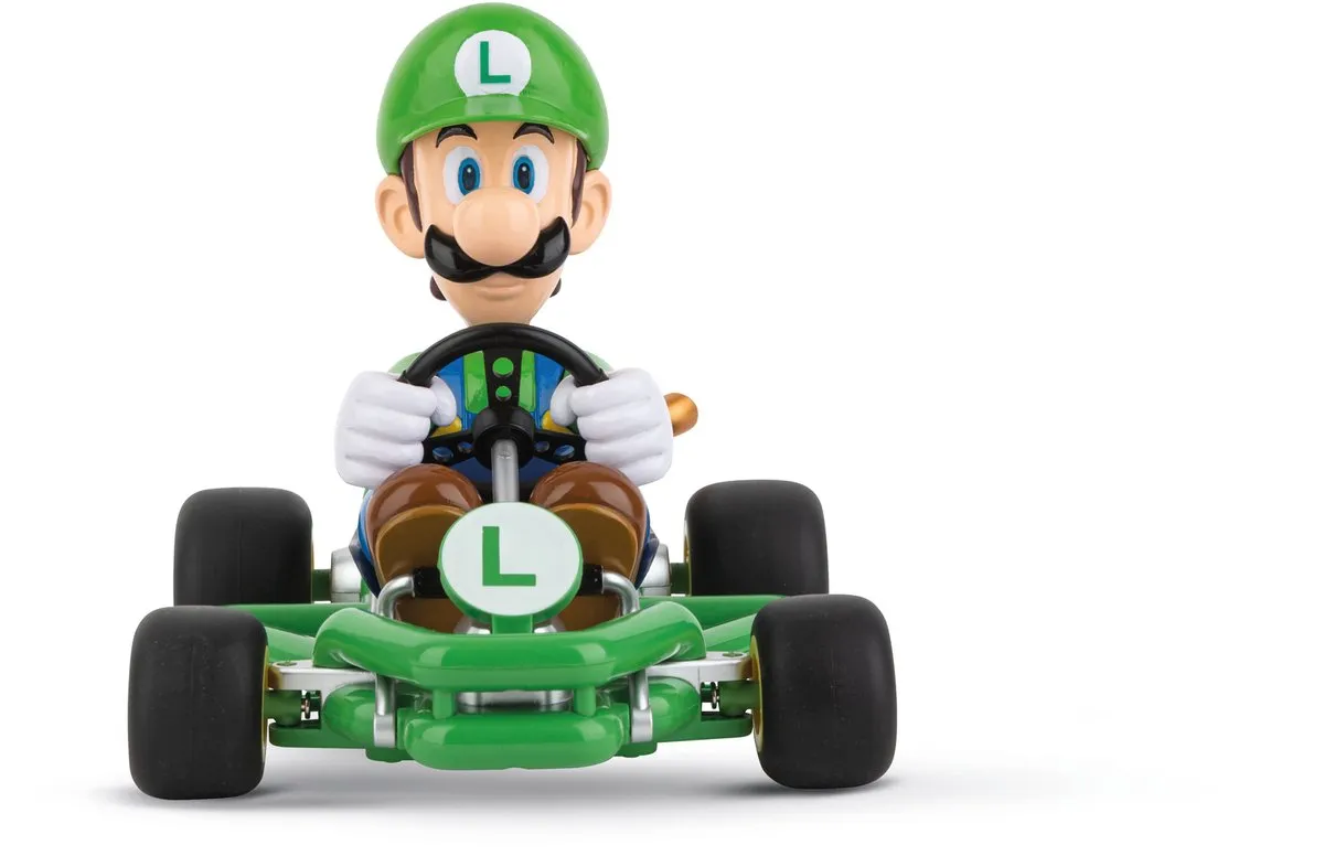 Carrera RC Mario Kart Pipe Kart Luigi 1:18 - 2,4GHz - afbeelding 6 van 6