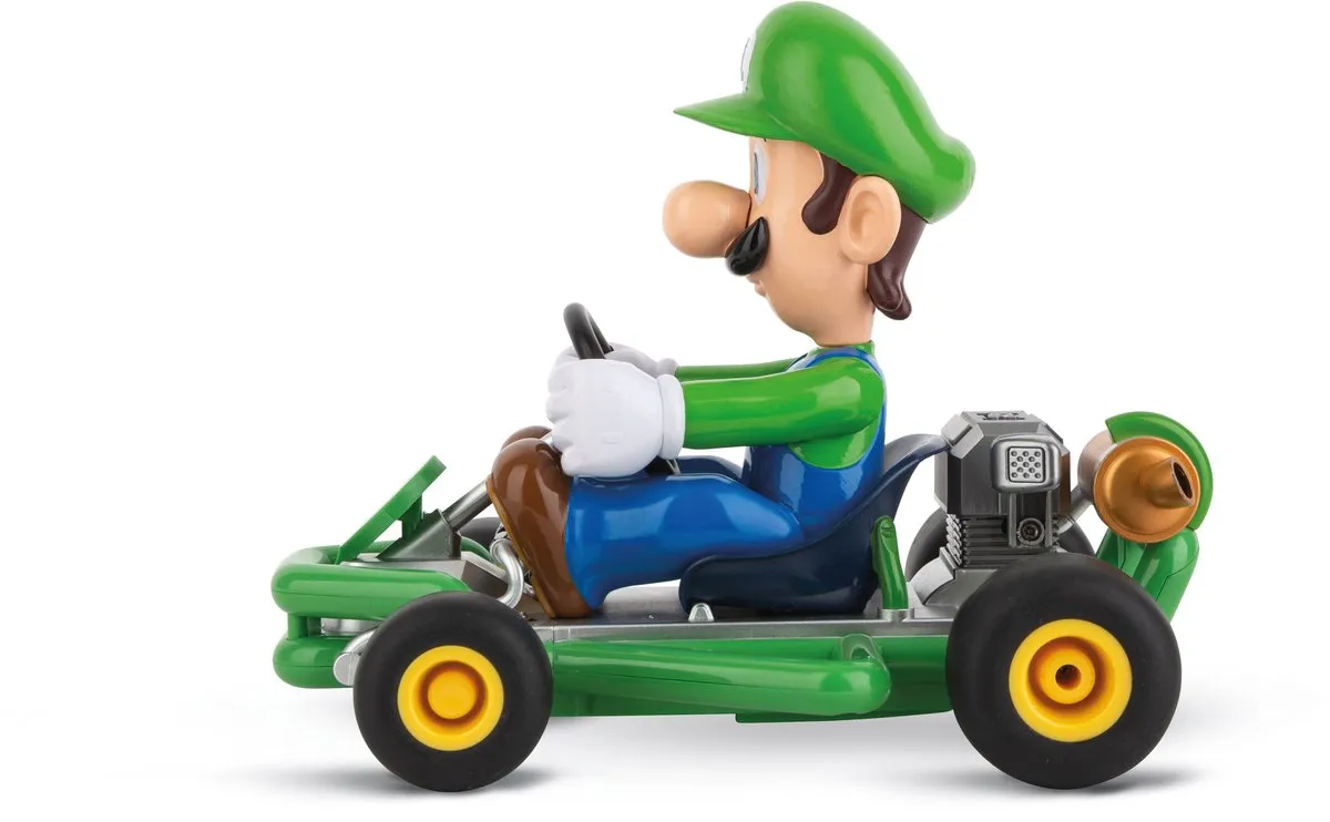 Carrera RC Mario Kart Pipe Kart Luigi 1:18 - 2,4GHz