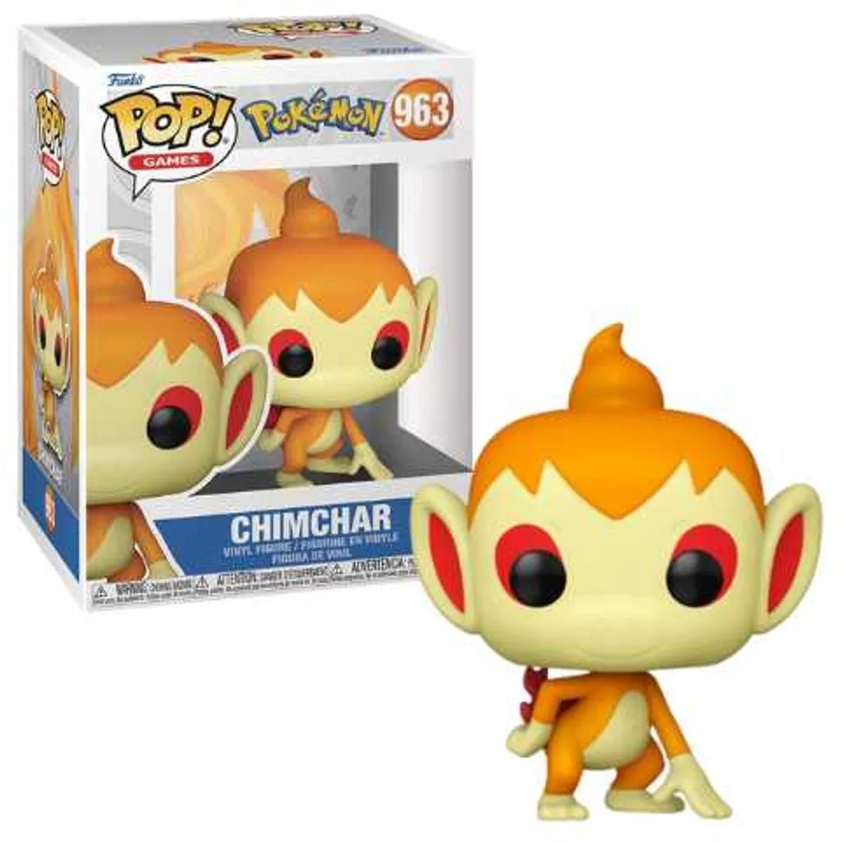 Funko POP! Pokémon Chimchar #963 - afbeelding 6 van 6