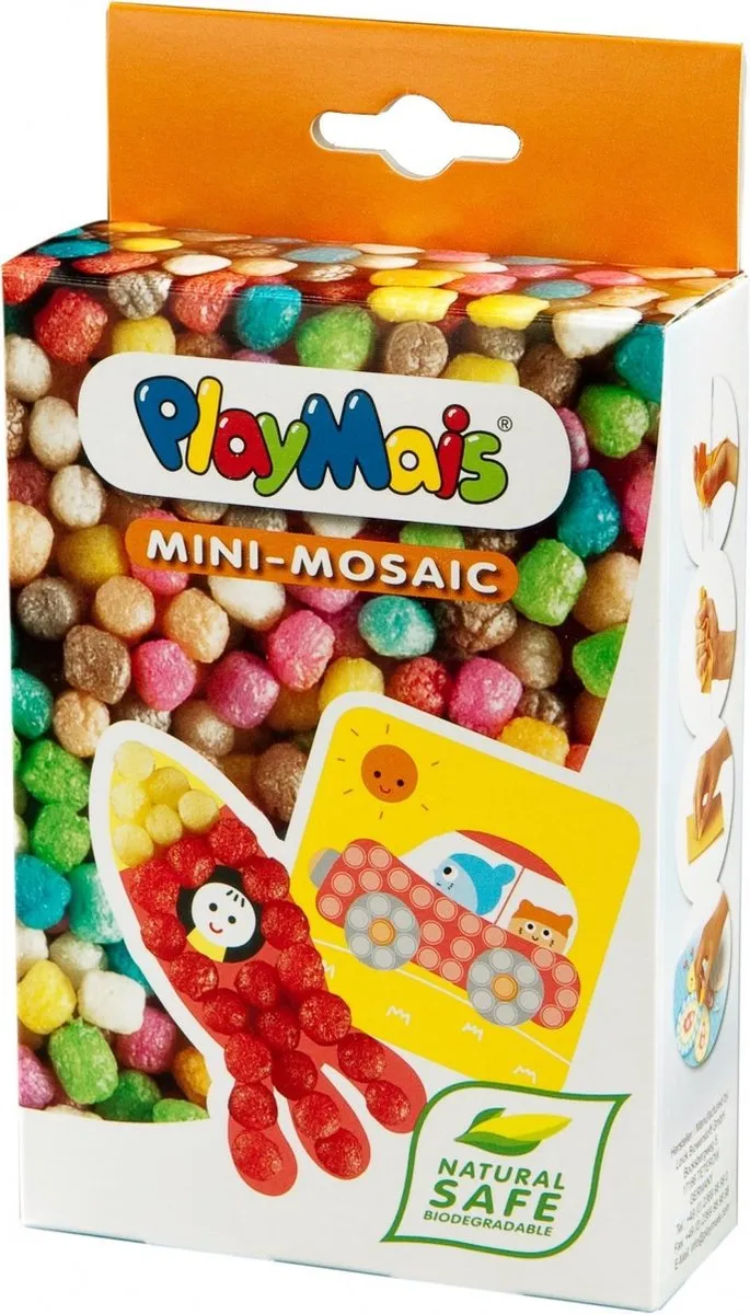 PlayMais Mini Mosaic Raket - 303 Stuks Kleurenmix
