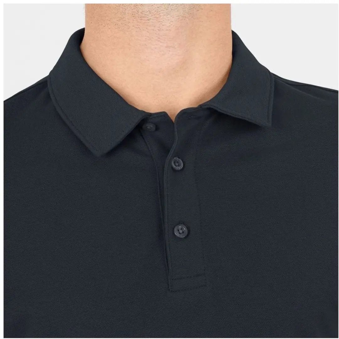 JAKO Organic Polo Stretch Heren - Antraciet S
