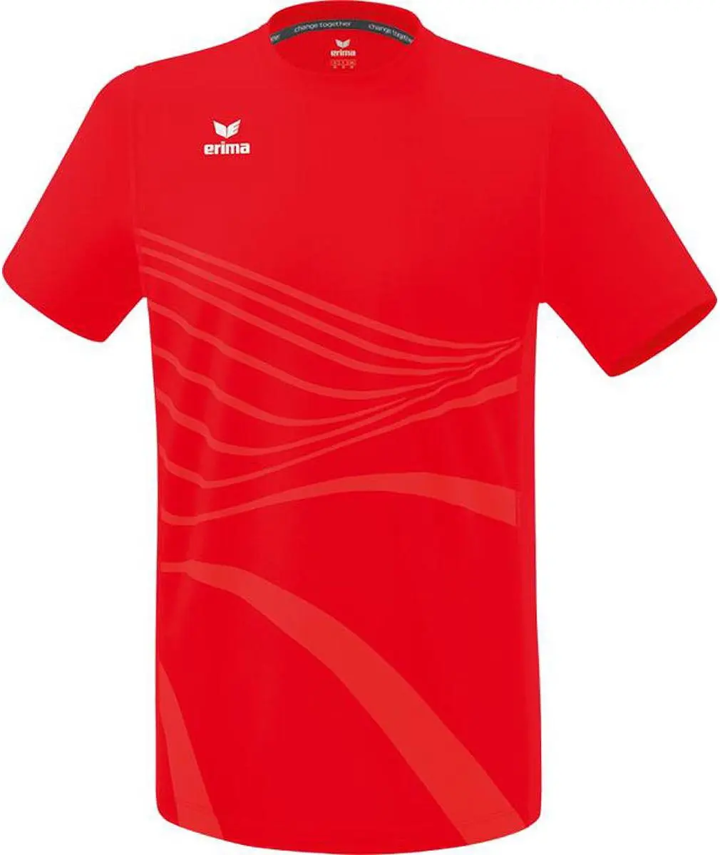 Erima Racing Hardloopshirt Kinderen 140 - Rood