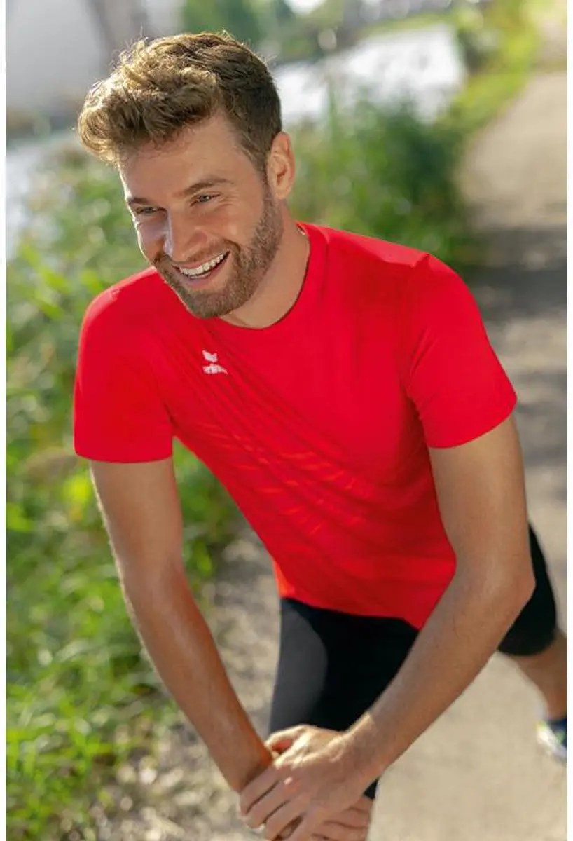 Erima Racing Hardloopshirt Kinderen 140 - Rood