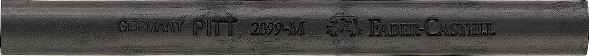 Faber-Castell Pitt Monochrome Houtskool Medium 3 Stuks