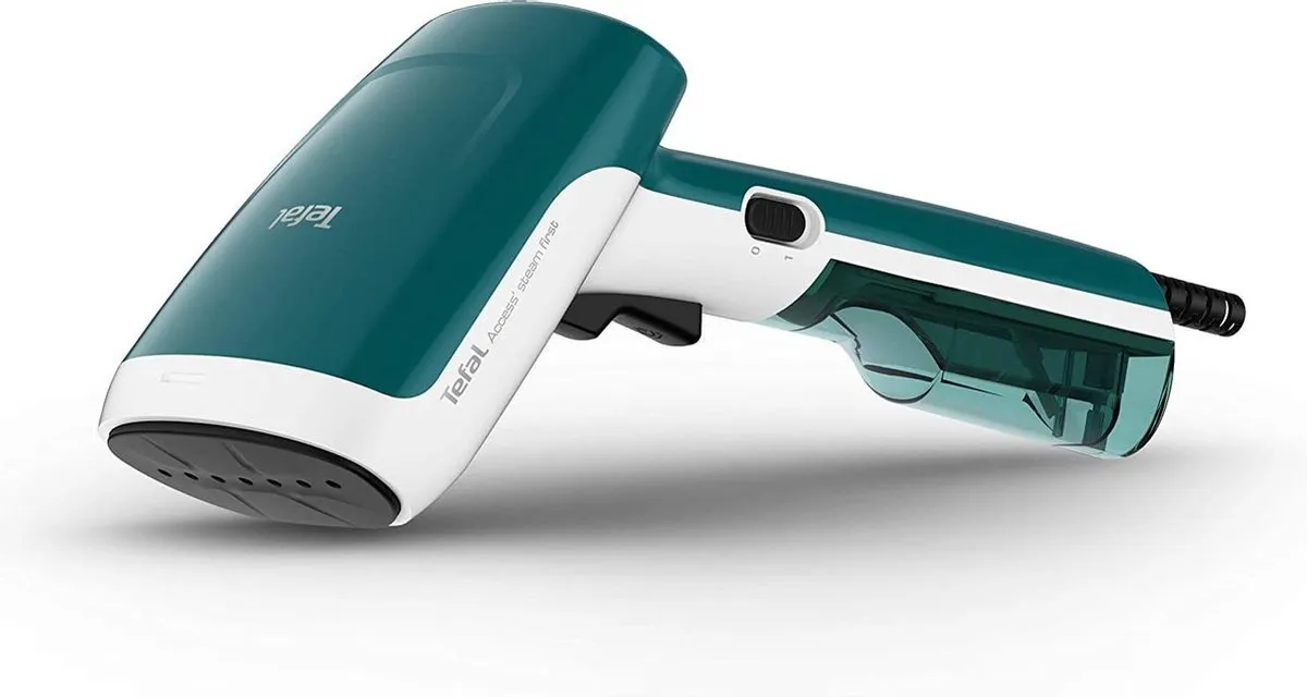 Tefal Access Steam DT6131 Handstomer 1300W - Wit/Turquoise