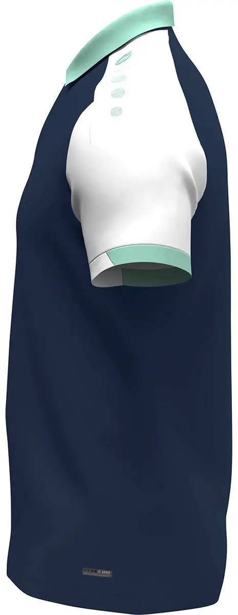 Jako Dynamic Polo Kinderen 164 - Marine/Wit/Munt