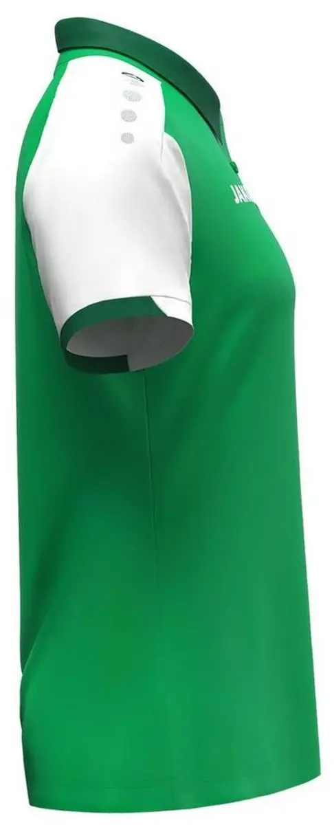 Jako Dynamic Polo Dames - M - Groen/Wit/Donkergroen