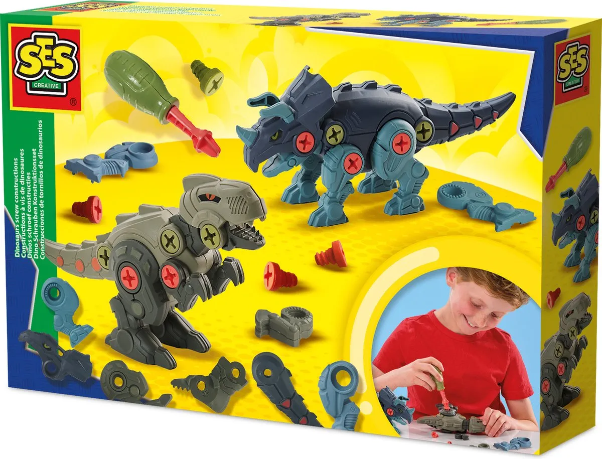 SES Creative Dino Schroefconstructie 14291