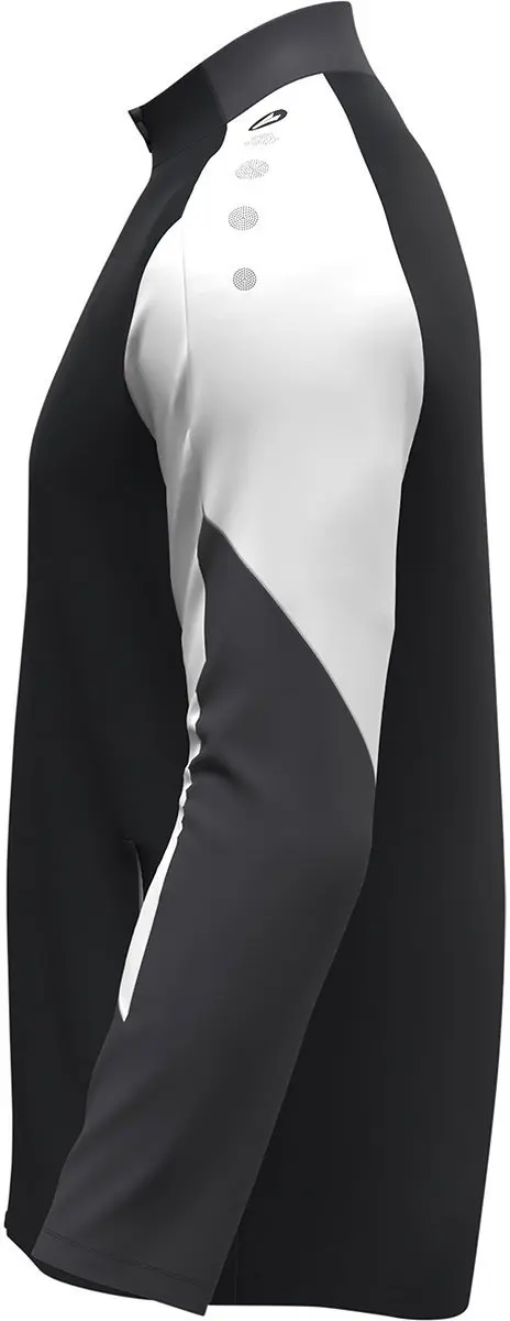 Jako Dynamic Polyestervest Kinderen 164 - Zwart/Wit/Antraciet