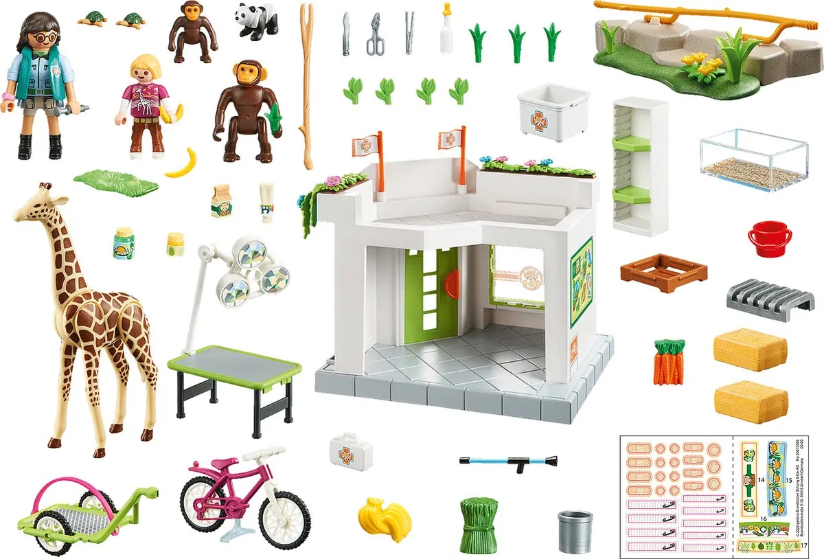 Playmobil Family Fun Dierenartspraktijk 70900 - Multicolor
