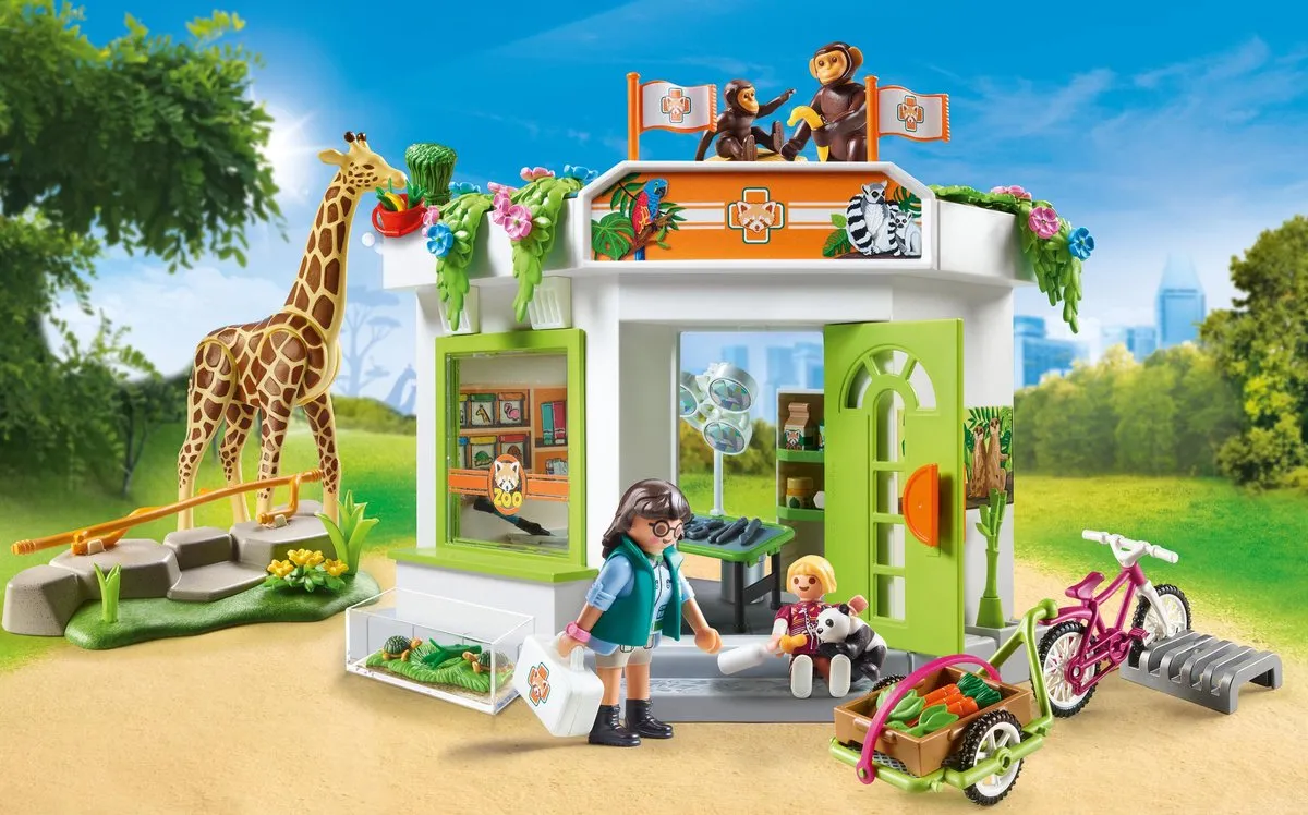 Playmobil Family Fun Dierenartspraktijk 70900 - Multicolor