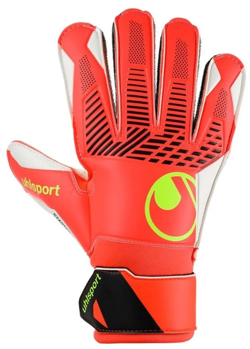Uhlsport Fangmaschine Starter Soft Keepershandschoenen Rood,Oranje 2.5