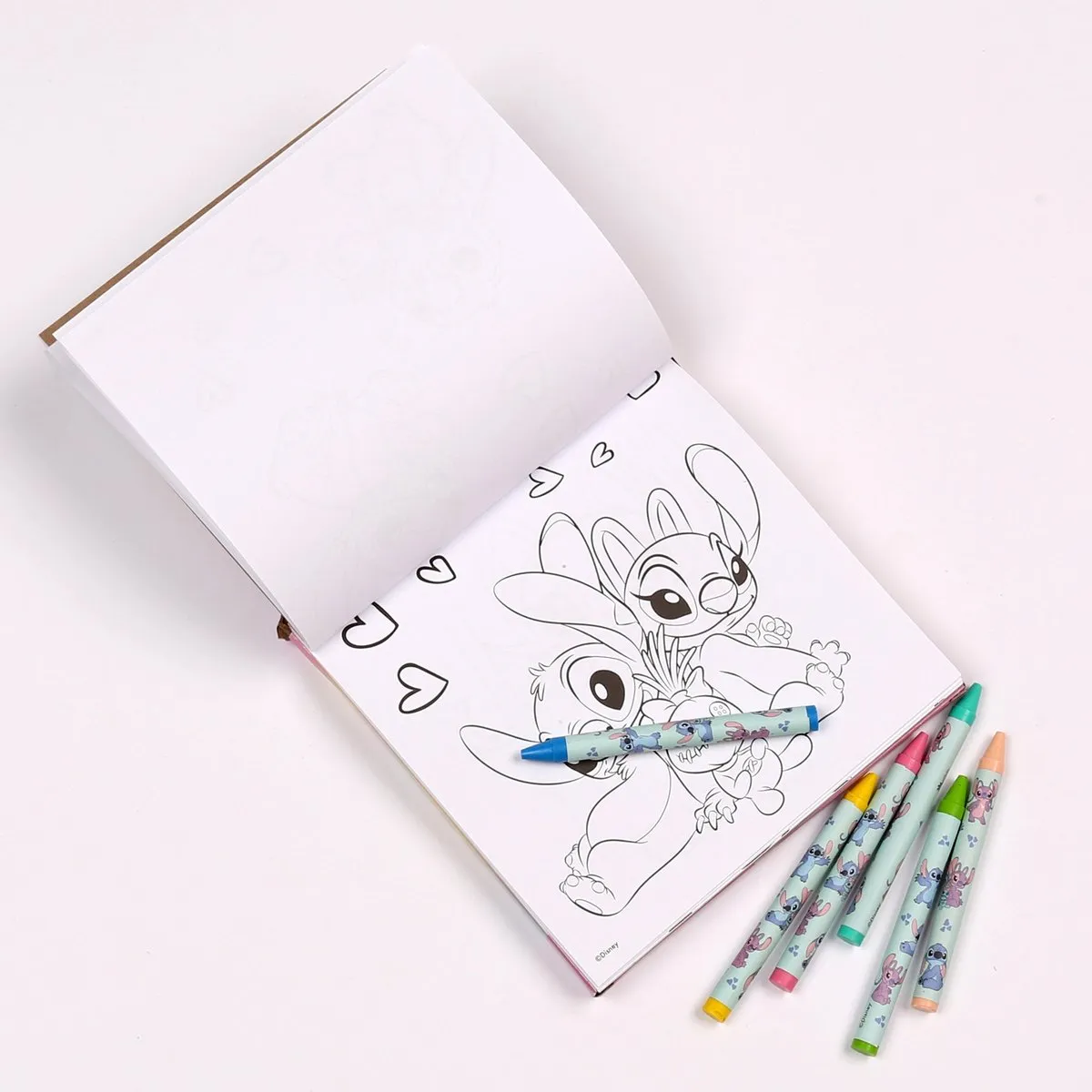 Disney Stitch Draagbare Kleurset - 40 Stuks - afbeelding 5 van 6
