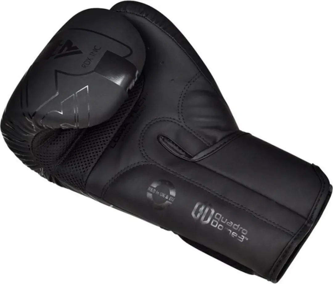 RDX Sports F6 Kara Bokshandschoenen 10 oz - Zwart