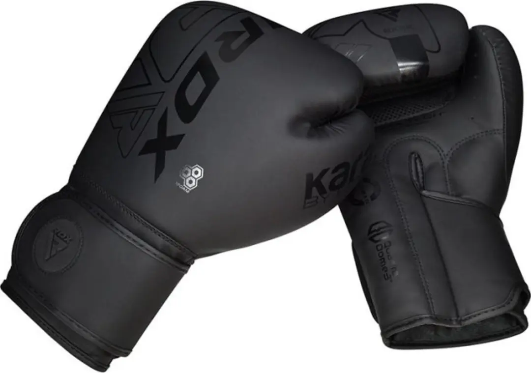 RDX Sports F6 Kara Bokshandschoenen 10 oz - Zwart - afbeelding 6 van 6