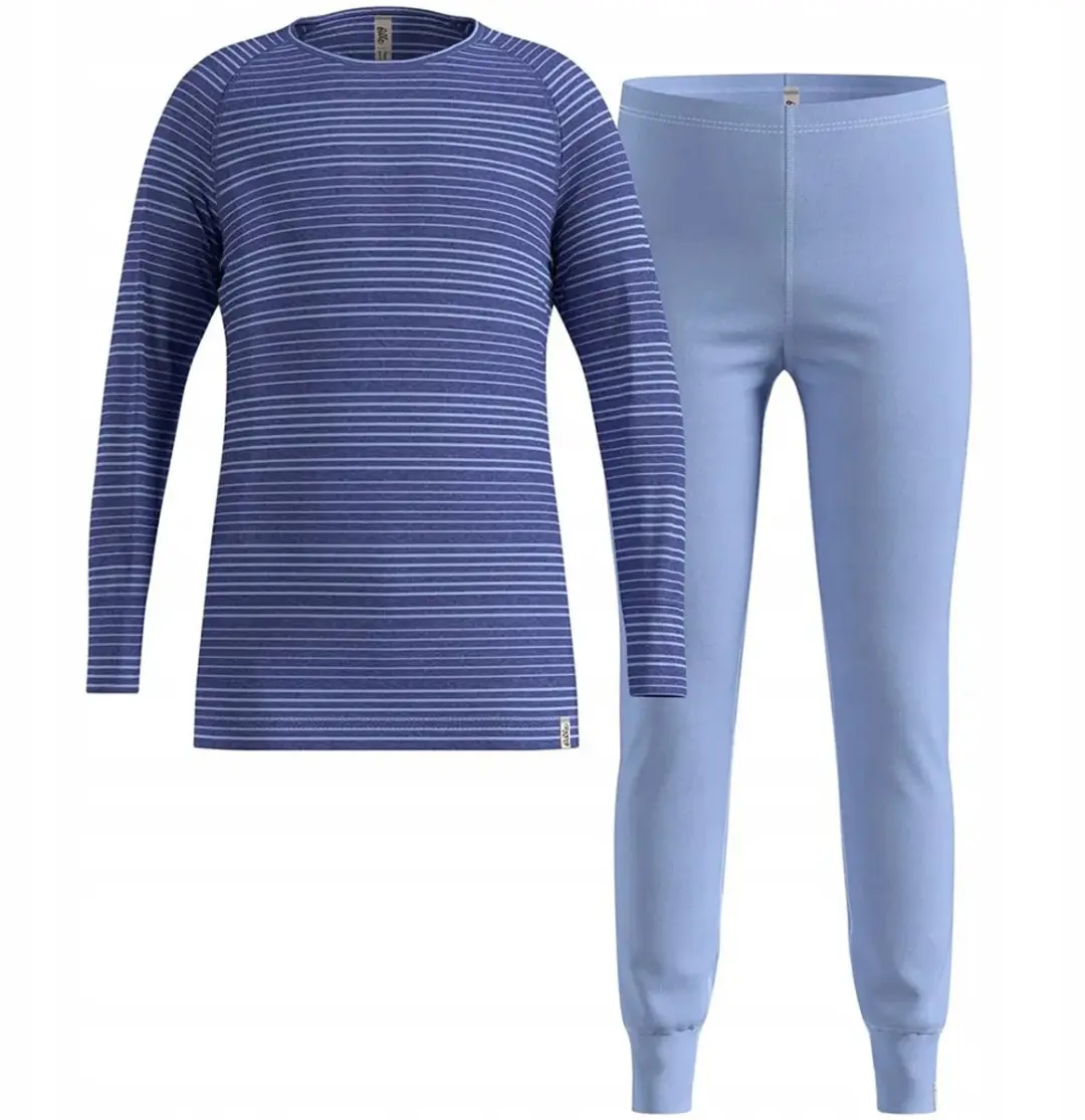 Long Active Warm Eco Set Thermoset Blue Heron