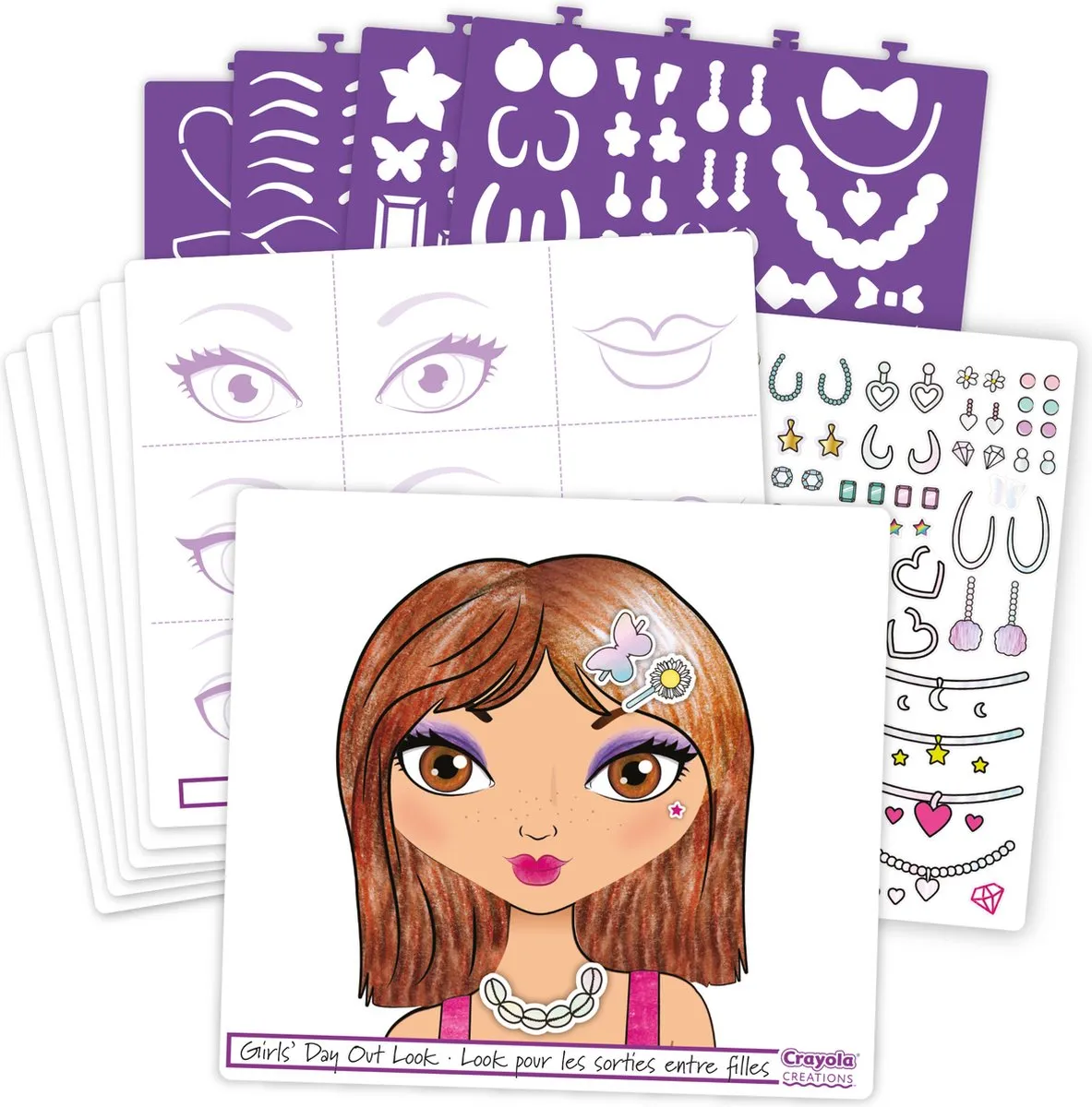 Crayola Make-Up Artist Schetsboek - Veelkleurig - 30 Pagina's - afbeelding 3 van 3