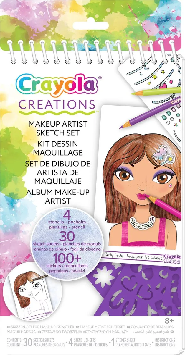 Crayola Make-Up Artist Schetsboek
