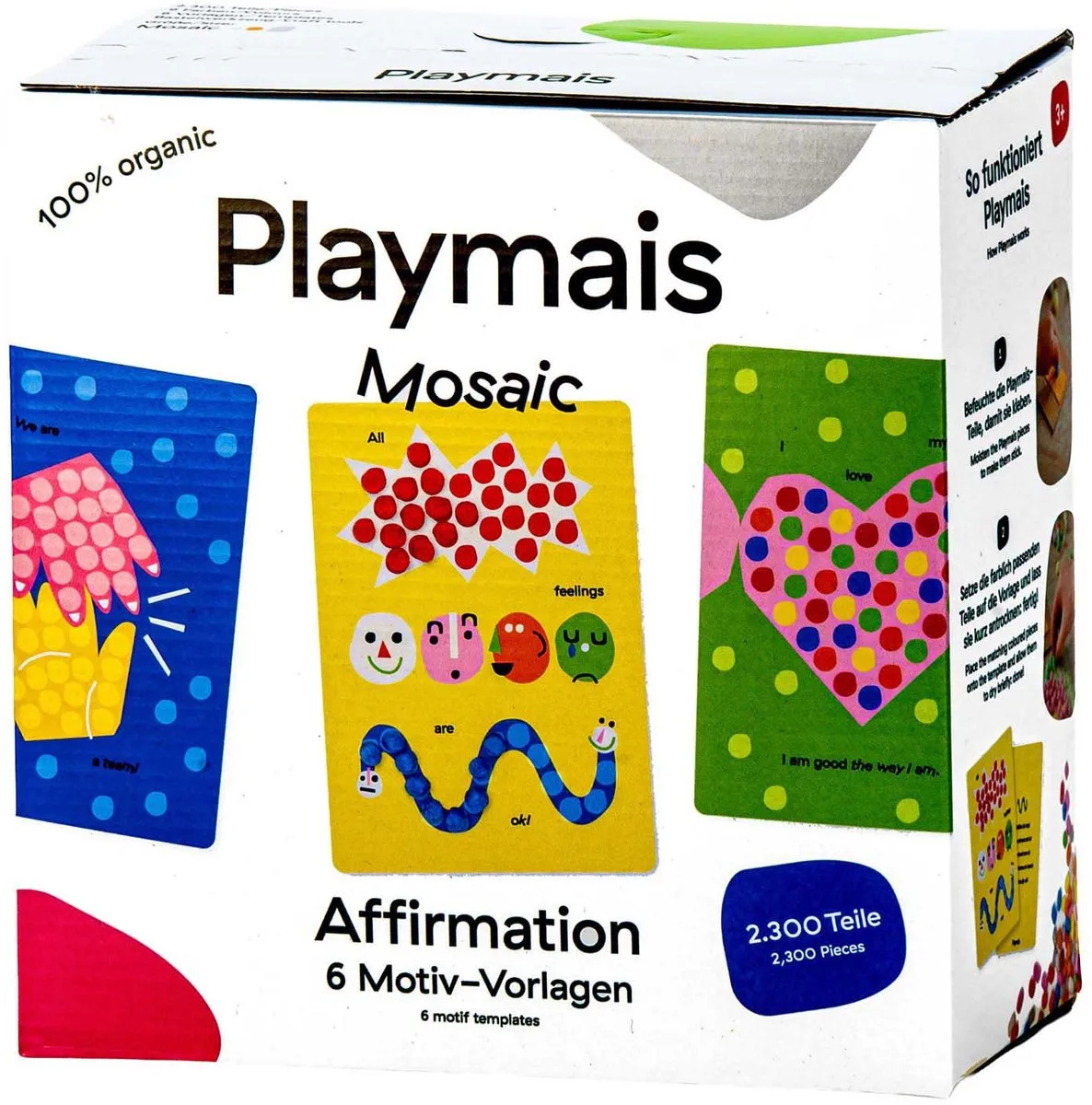 PlayMais Mosaic Affirmation - 2300 Stukjes