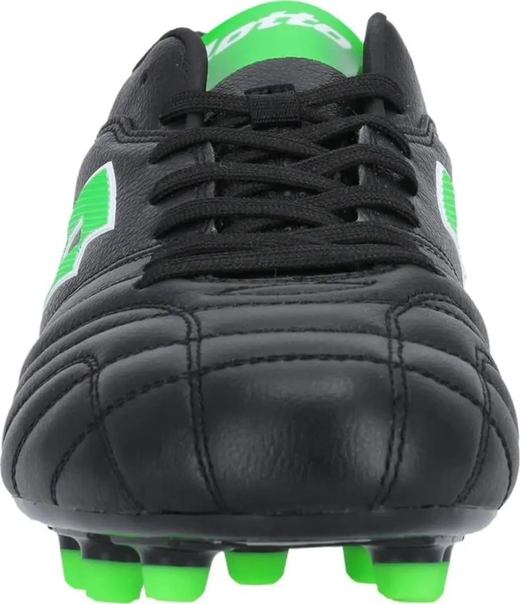 Lotto Stadio 300 III FG Voetbalschoen 42 - Zwart/ Groen - afbeelding 6 van 6
