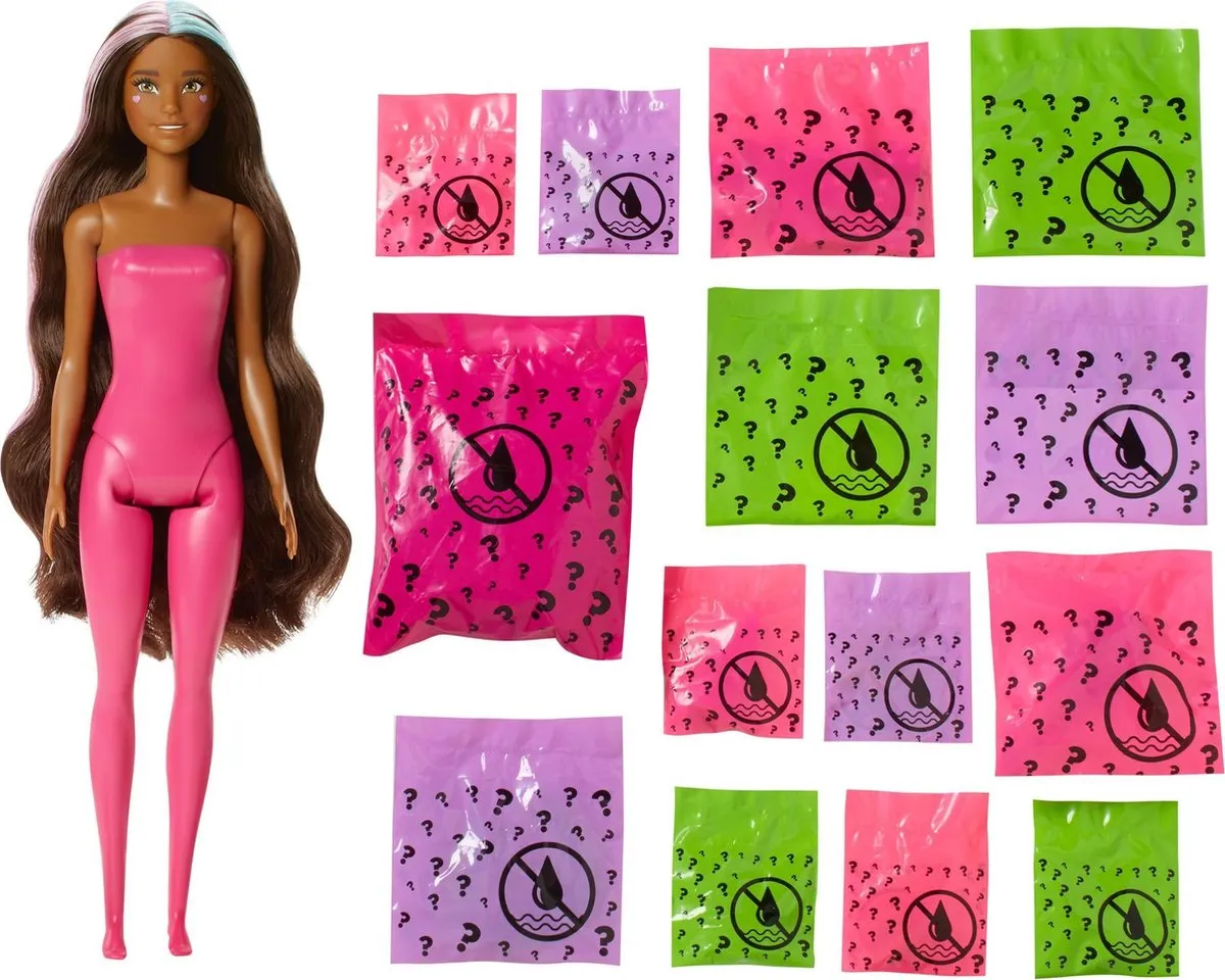Barbie Color Reveal Ultimate Wave 2 Fantasy Fashion Eenhoorn - Roze