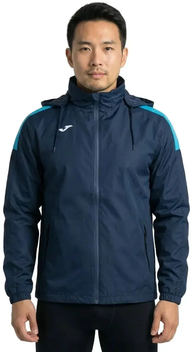 Joma Trivor Jas - L - Dark Navy/Turquoise Fluor