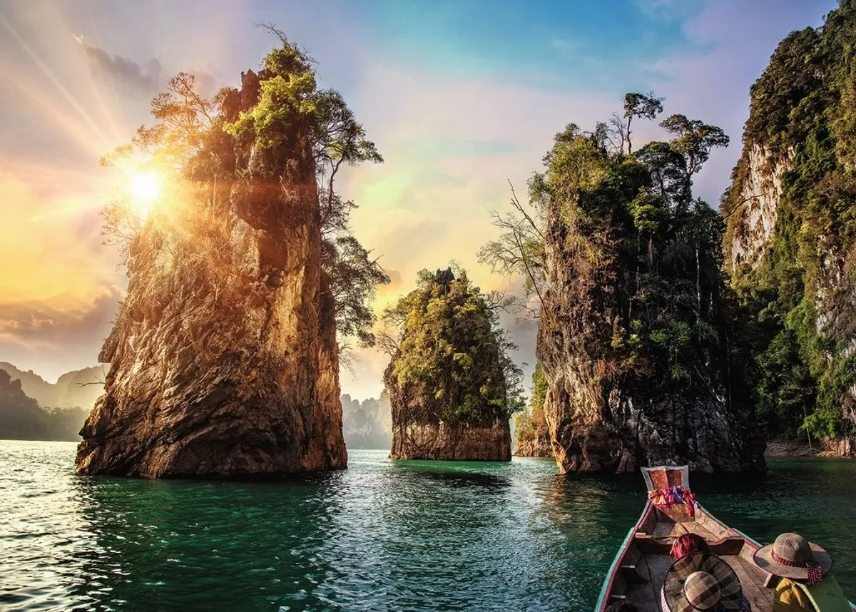 Ravensburger Nature Edition Three Rocks in Cheow Thailand Puzzel 1000 Stukjes