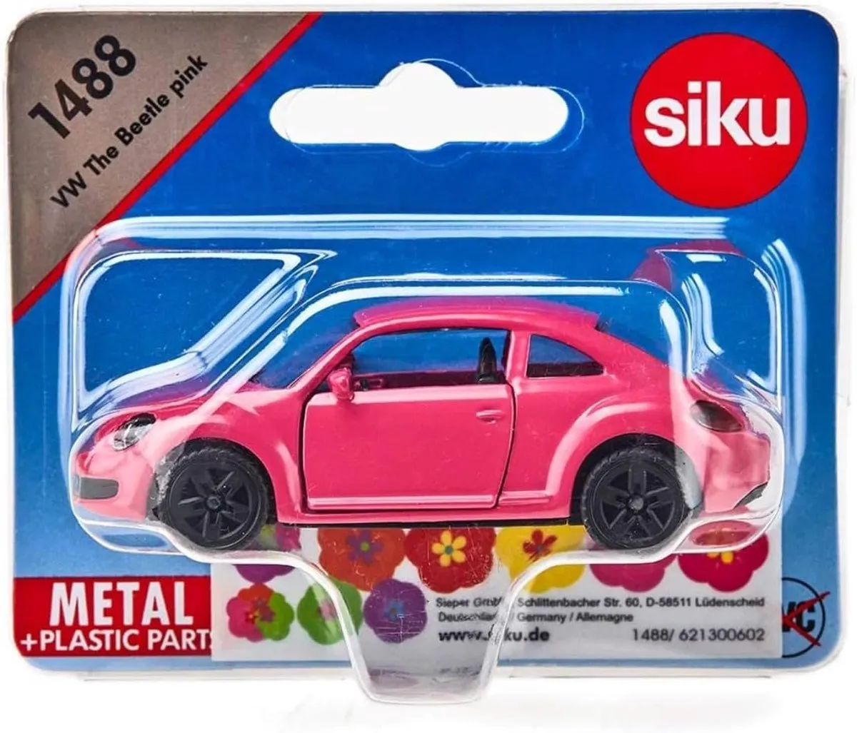 SIKU 1488 VW The Beetle Auto - Roze