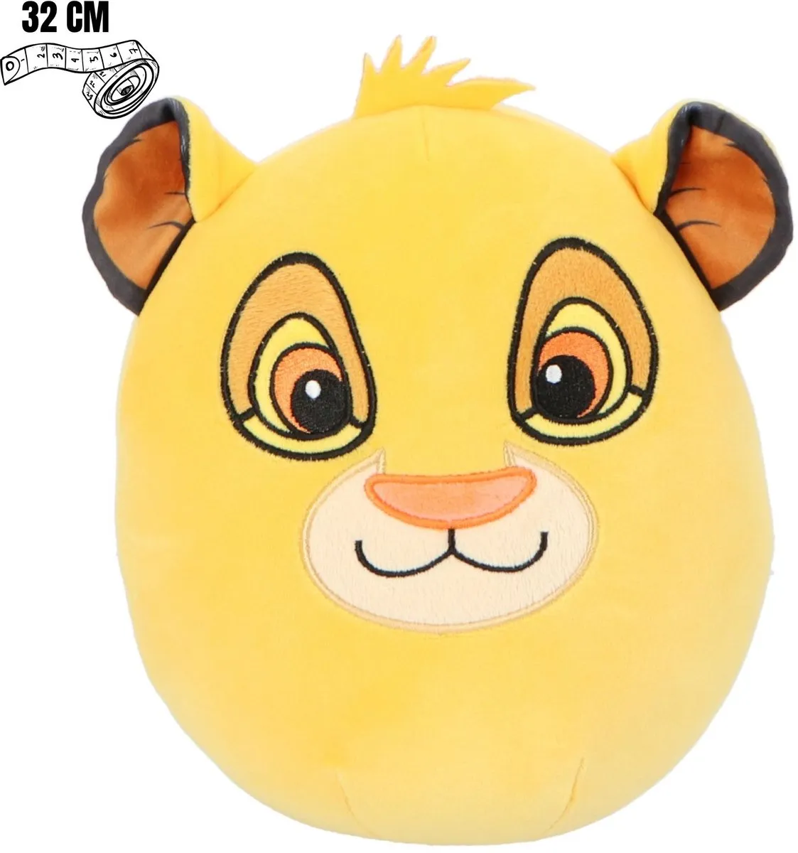 Disney Lion King Squishy Simba - 32cm - Multicolor
