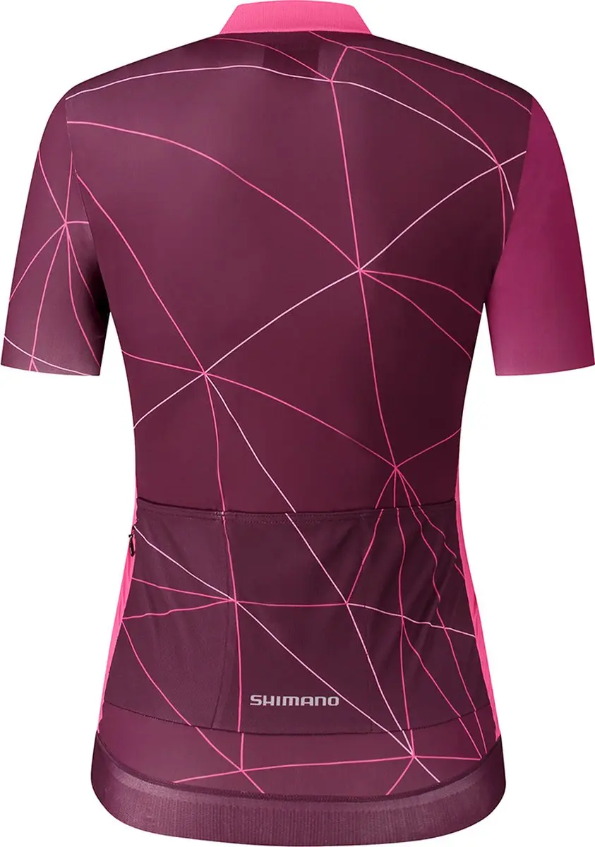 Shimano Sagami MTB Fietsshirt - L - Paars - afbeelding 2 van 2