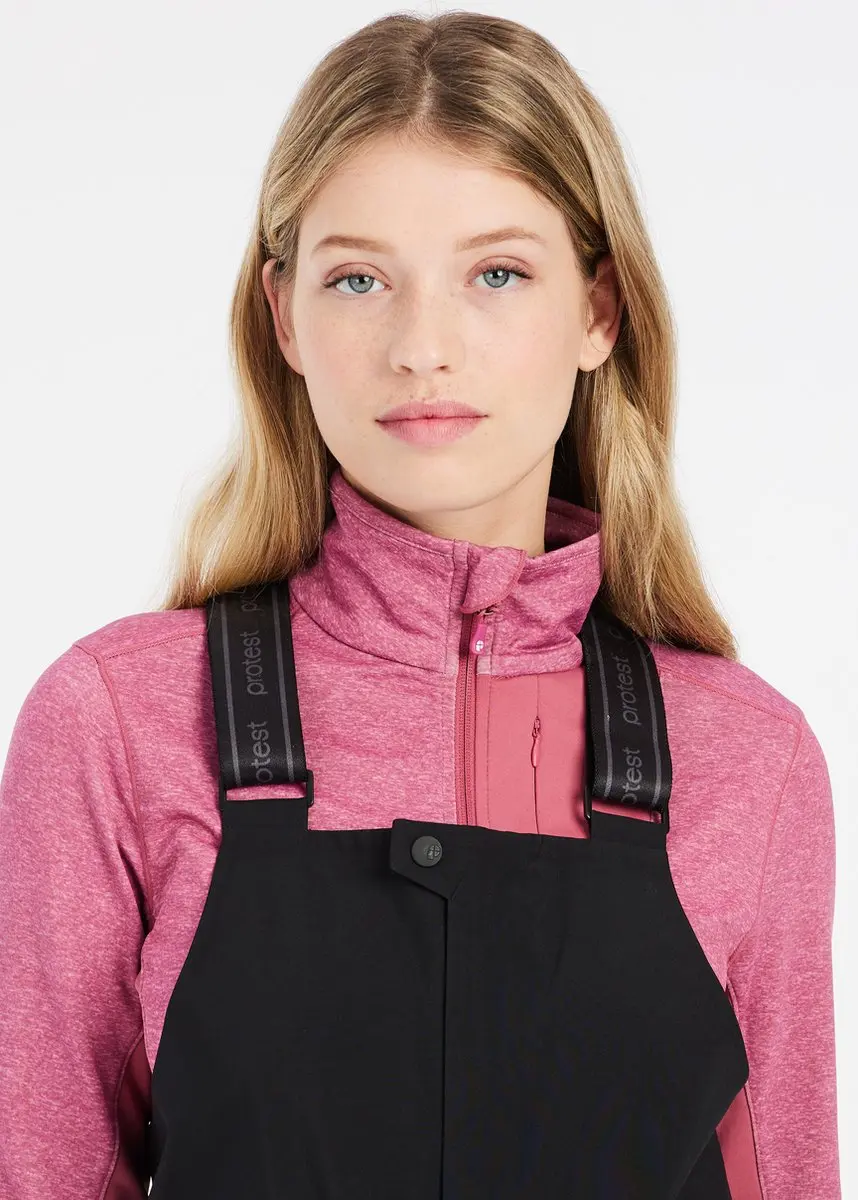 Protest Prtrave Skibroek Dames Salopette - Waterkolom 10K - True Black