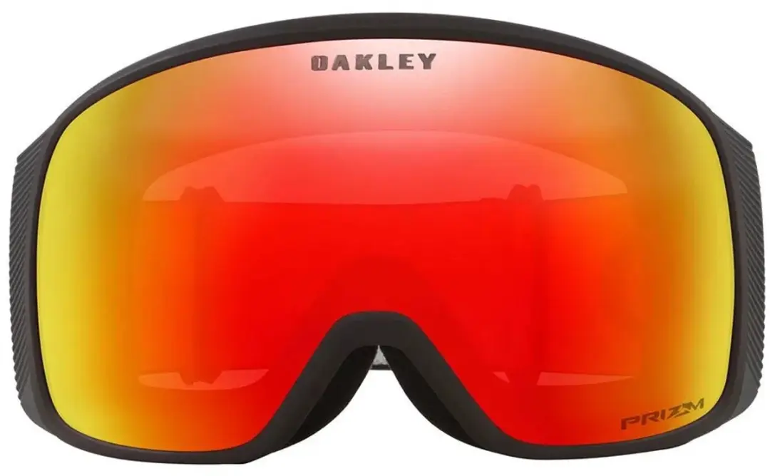 Oakley Skibril Unisex - Zwart/Wit - Rode Lens