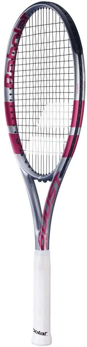 Babolat Boost Aero Tennisracket - Gripmaat L1 - Grijsroze