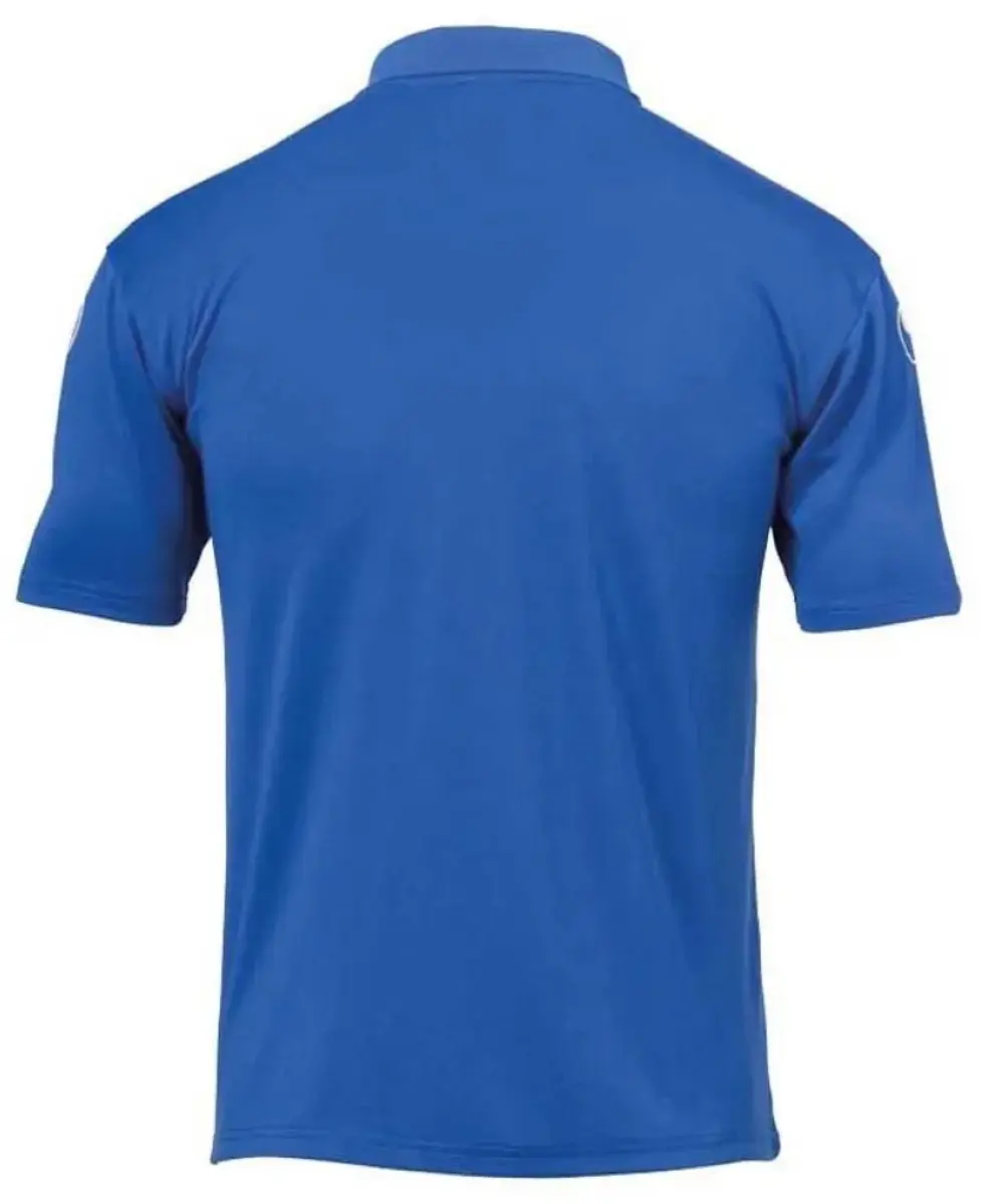 Uhlsport Score Polo Shirt L - Azuur/Wit
